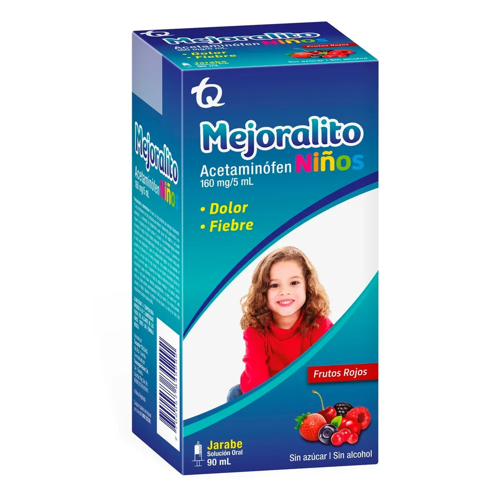 Mejoralito Niños jarabe x 90 ml