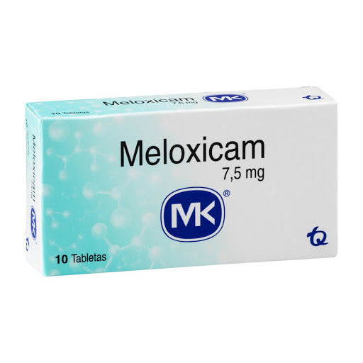 Meloxicam 7.5 mg x 10 tabletas (MK)