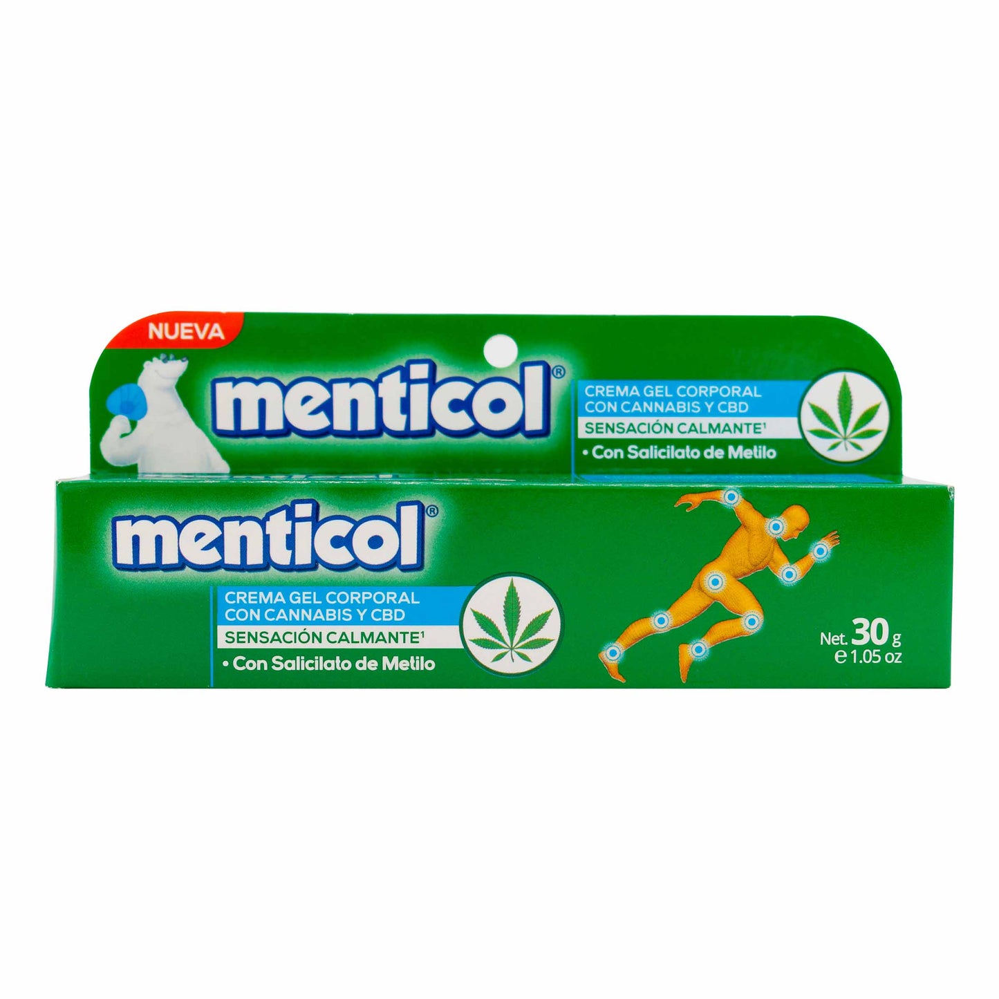 Crema Gel Menticol Cannabis x 30gr