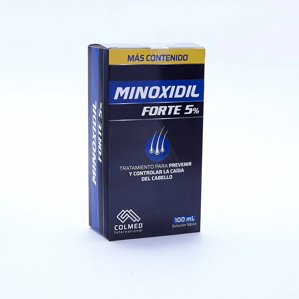 Minoxidil Forte 5% loción capilar x 100 ml (Colmed)