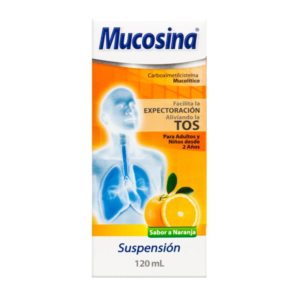 Mucosina suspensión x 120 ml