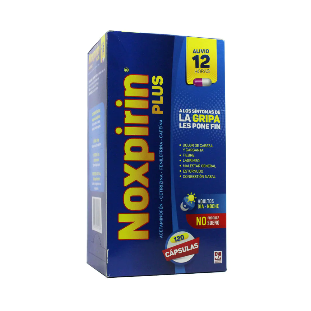 Noxpirin Plus x 120 cápsulas