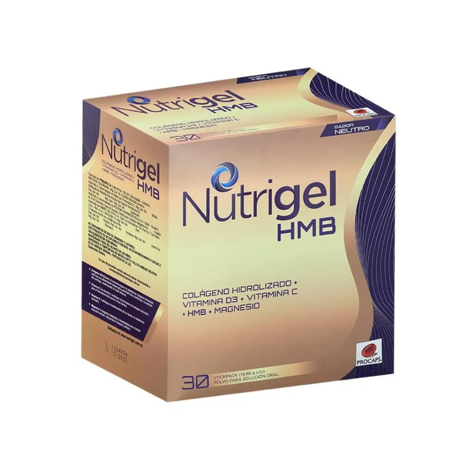 Nutrigel HMB Neutro x 30 sobres