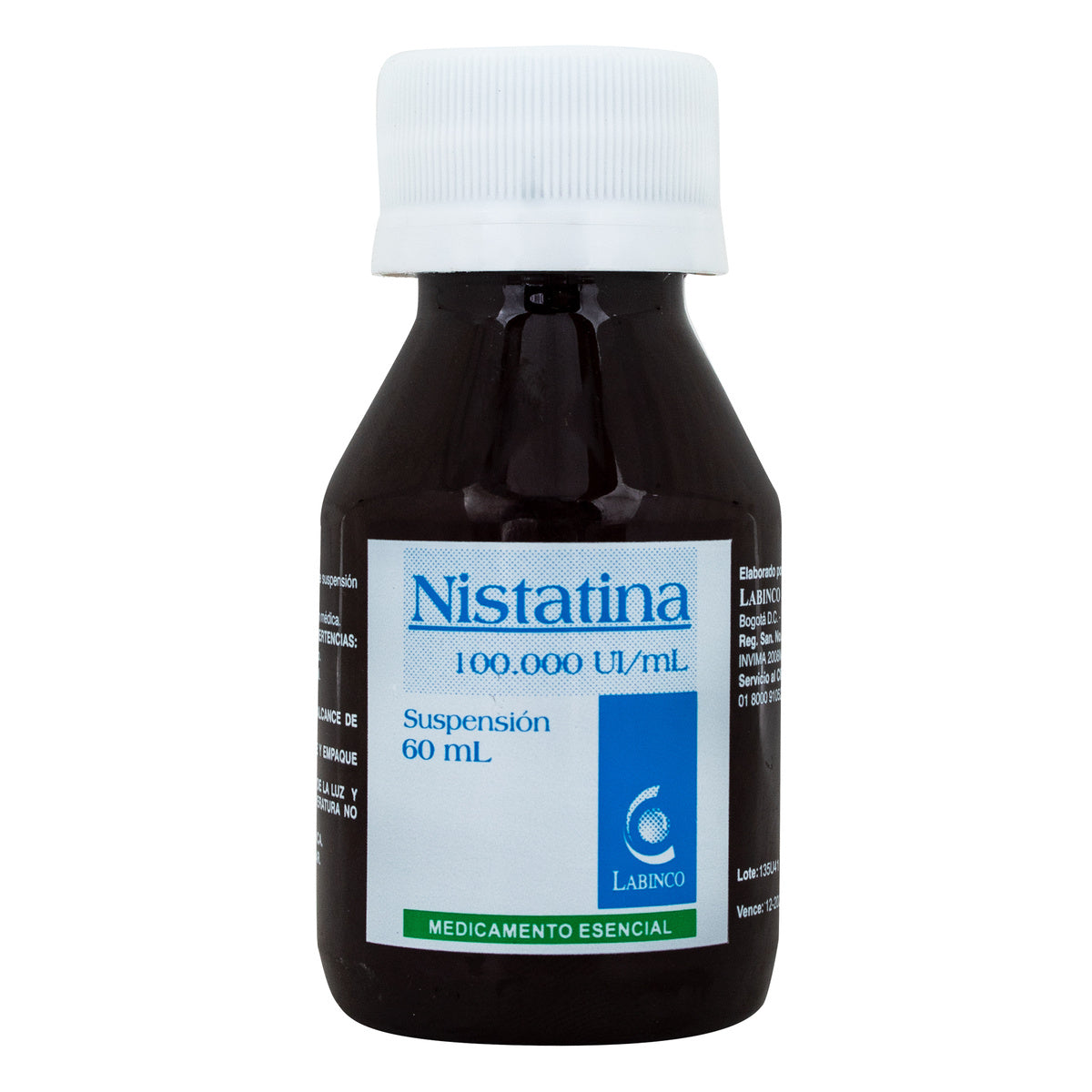 Nistatina Suspensión Oral x 60ml (Labinco)
