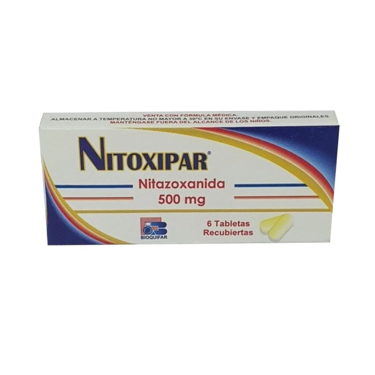 Nitoxipar 500 mg x 6 tab