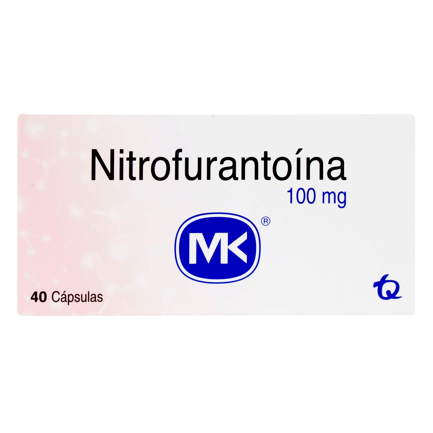 Nitrofurantoina 100 mg x 40 tabletas (MK)