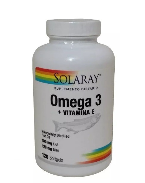 Omega 3 Fish Oil + Vitamina E Solaray