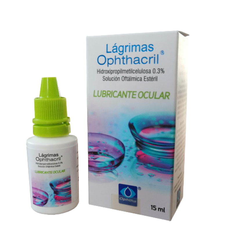 Ophthacril 0.3% solución oftálmica x 15 ml
