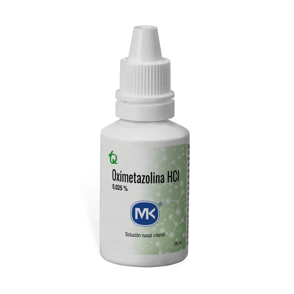 Oximetazolina 0.25% solución nasal x 15 ml (MK)