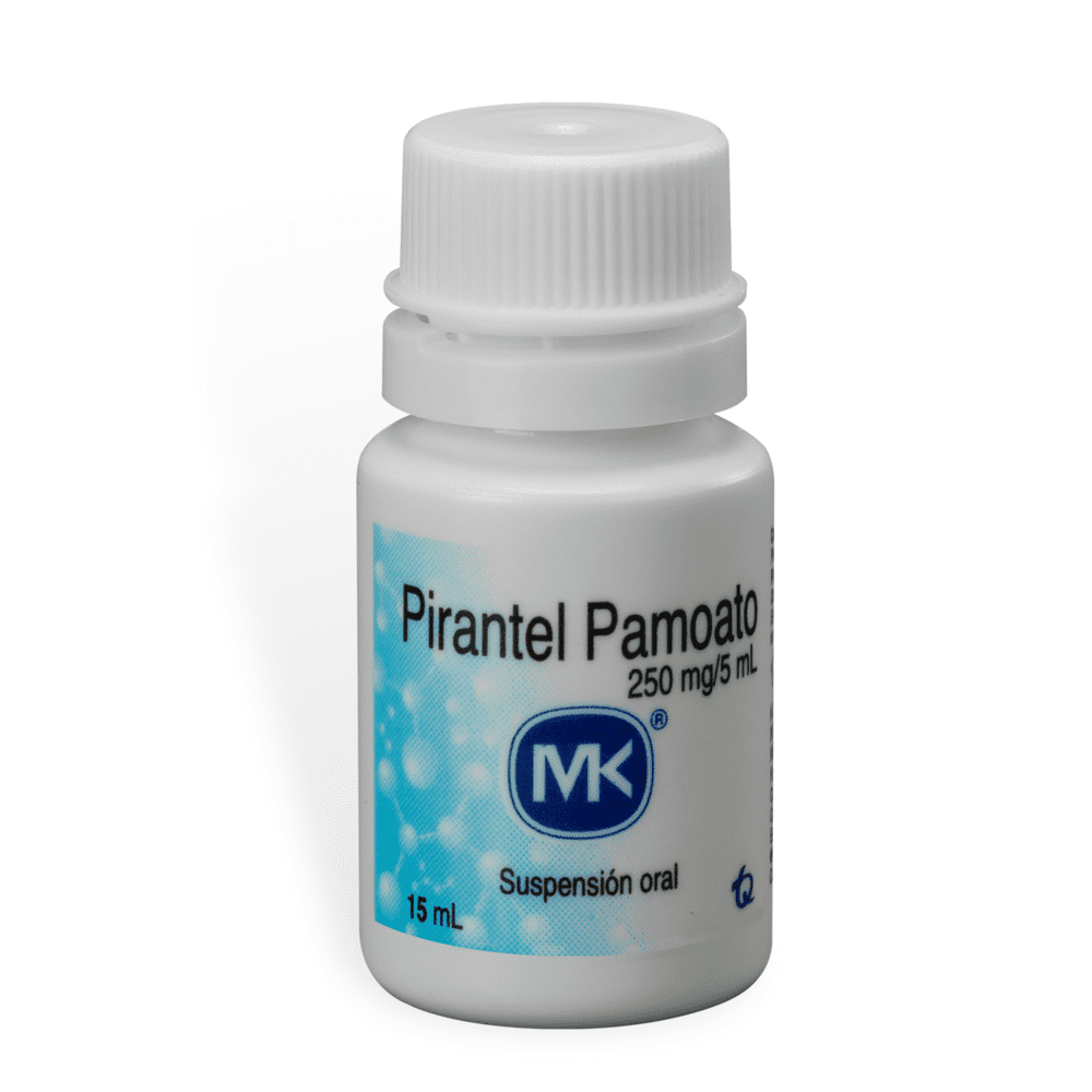 Pamoato Pirantel suspensión x 15 ml (MK)