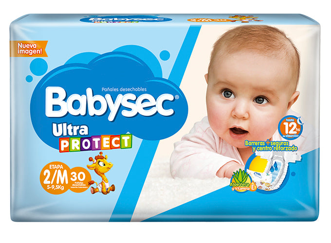 Pañal Babysec Ultraprotect Etapa 2