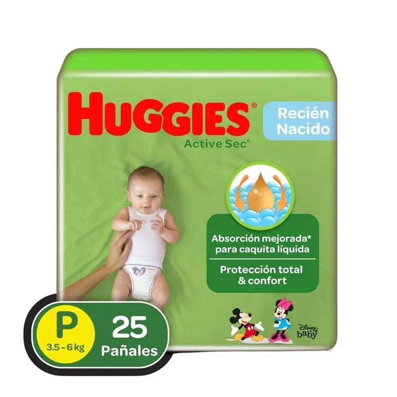 Pañal Huggies Recien Nacido