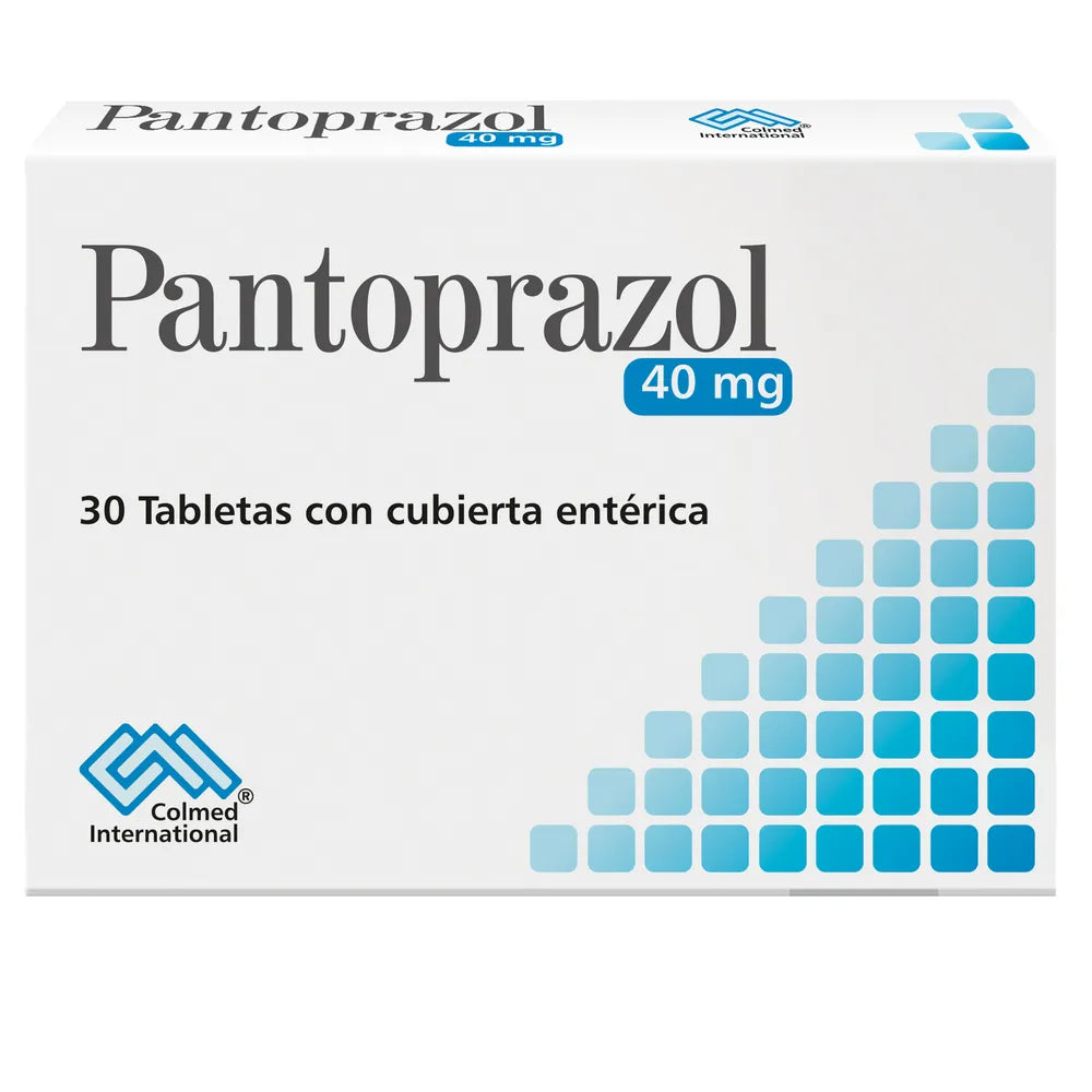 Pantoprazol 40 mg x 30 tabletas (Colmed)