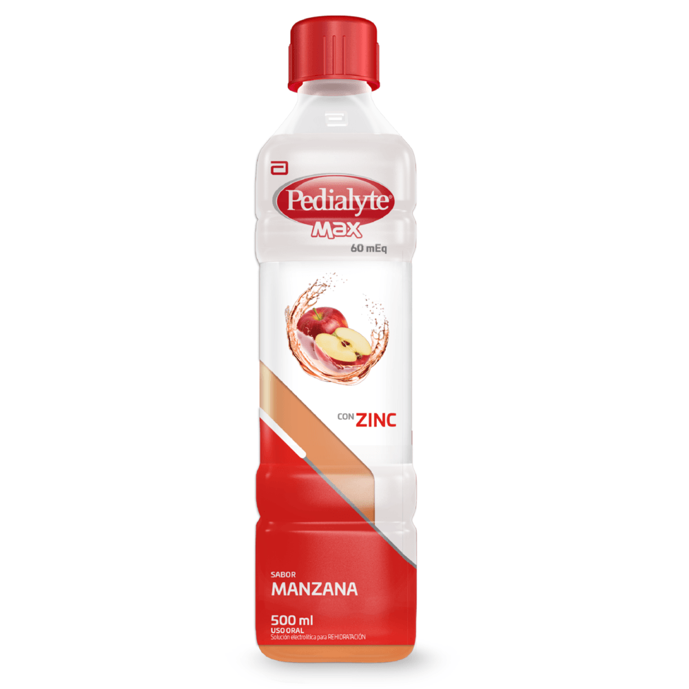 Pedialyte Zinc 60 Manzana x 500 ml