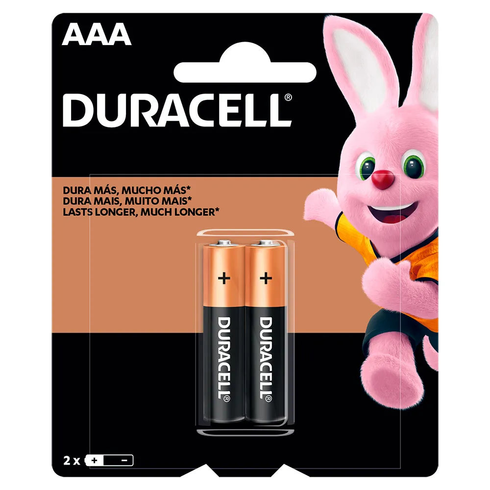 Pilas Duracell AAA Alcalinas