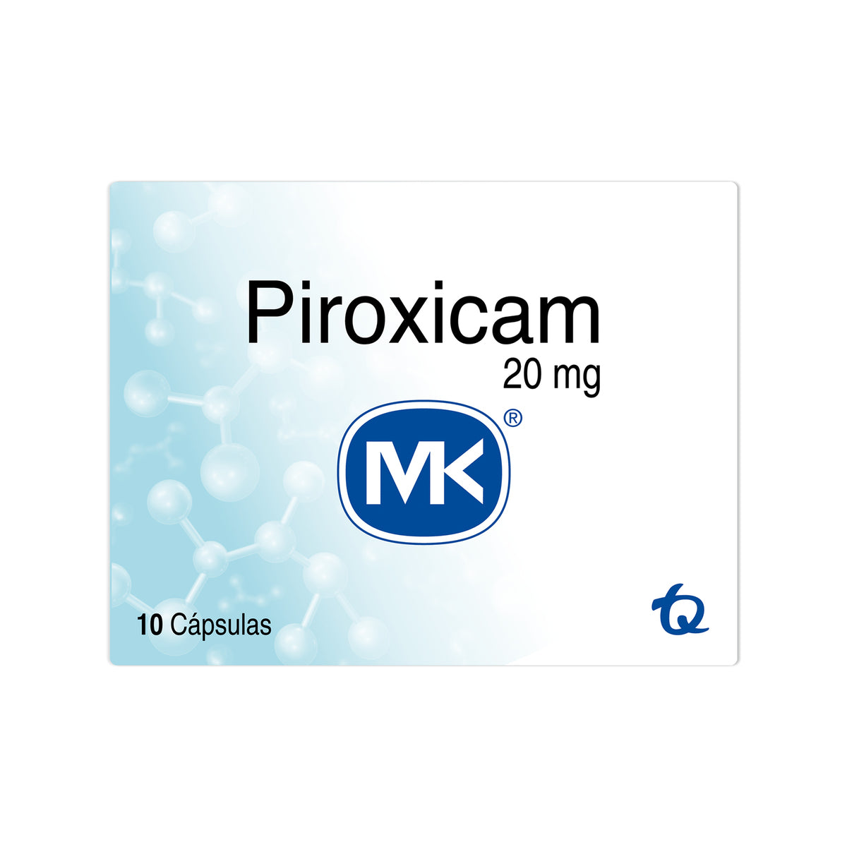 Piroxicam 20 mg x 10 cápsulas (MK)
