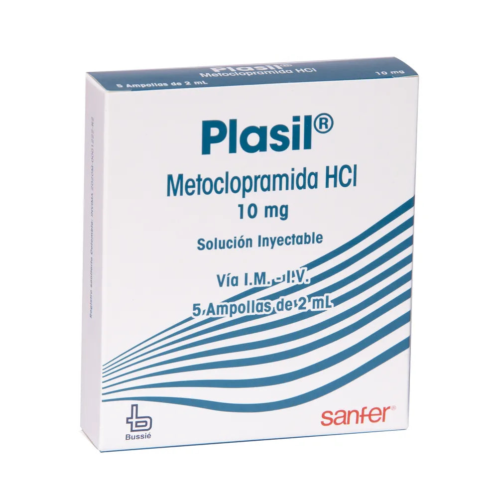 Plasil Inyectable x 10 mg