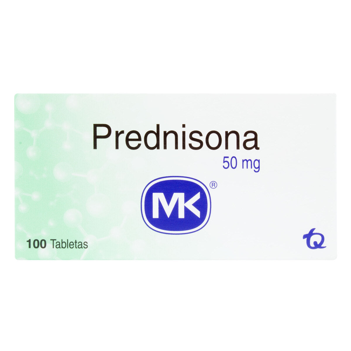 Prednisona 50 mg x 100 tabletas (MK)