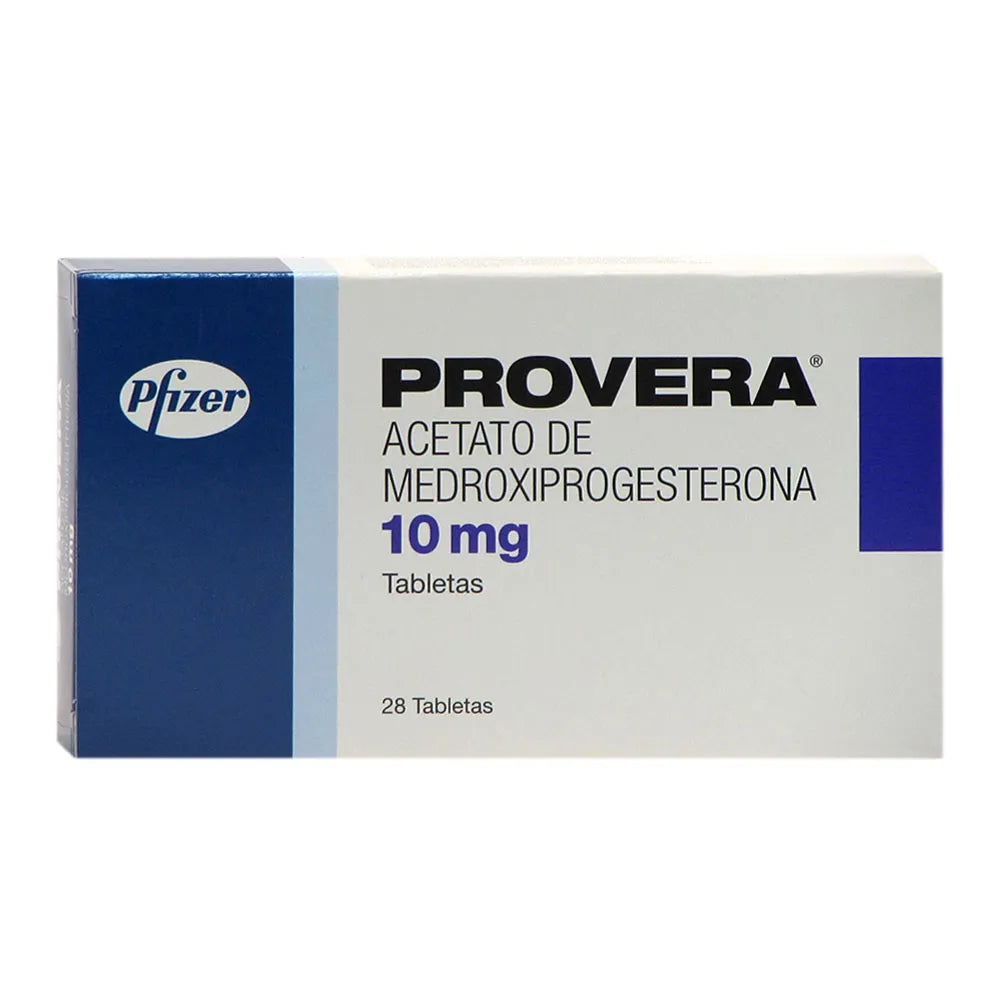 Provera 10 mg x 28 tabletas