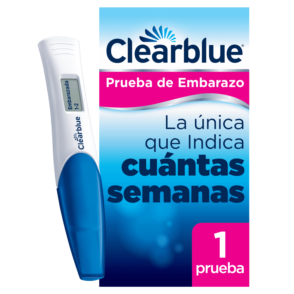 Prueba de Embarazo Clear Blue Indicador de Semana