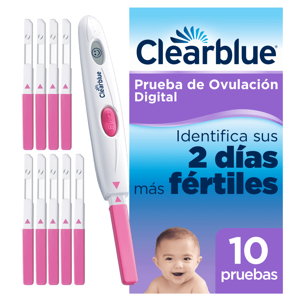 Prueba De Ovulación Digital Clear Blue