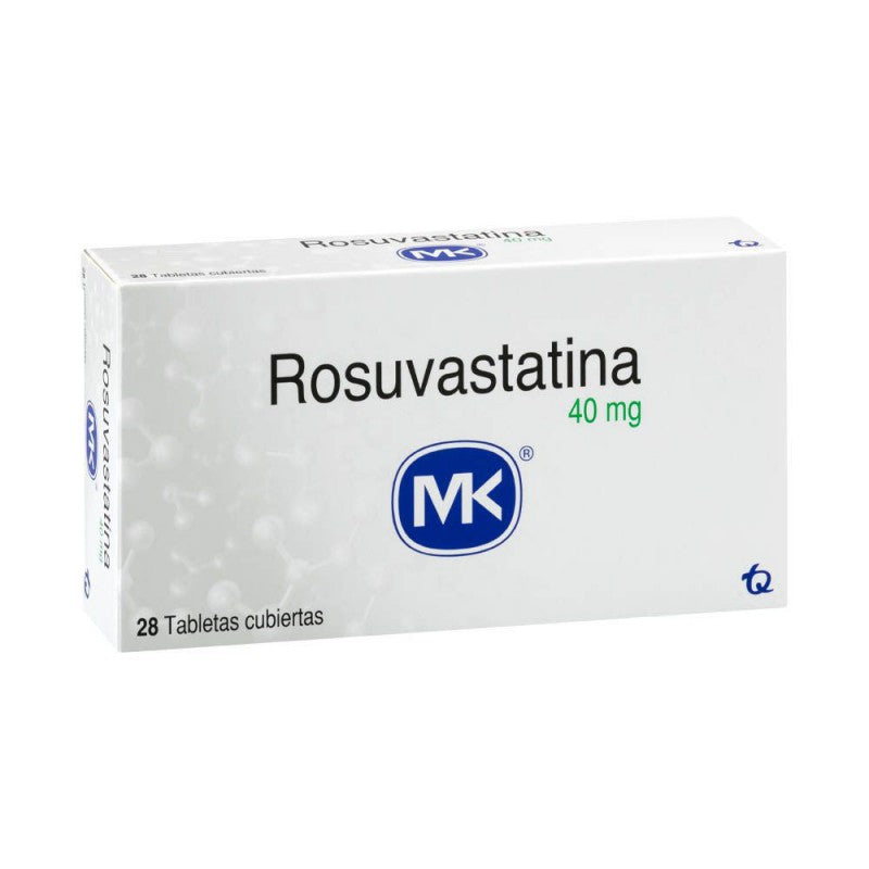 Rosuvastatina 40 mg x 28 tabletas (MK)