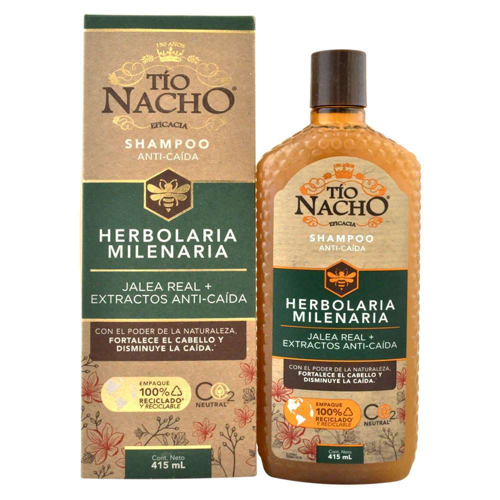 Shampoo Tio Nacho Herbolaria Milenaria x 415 mL