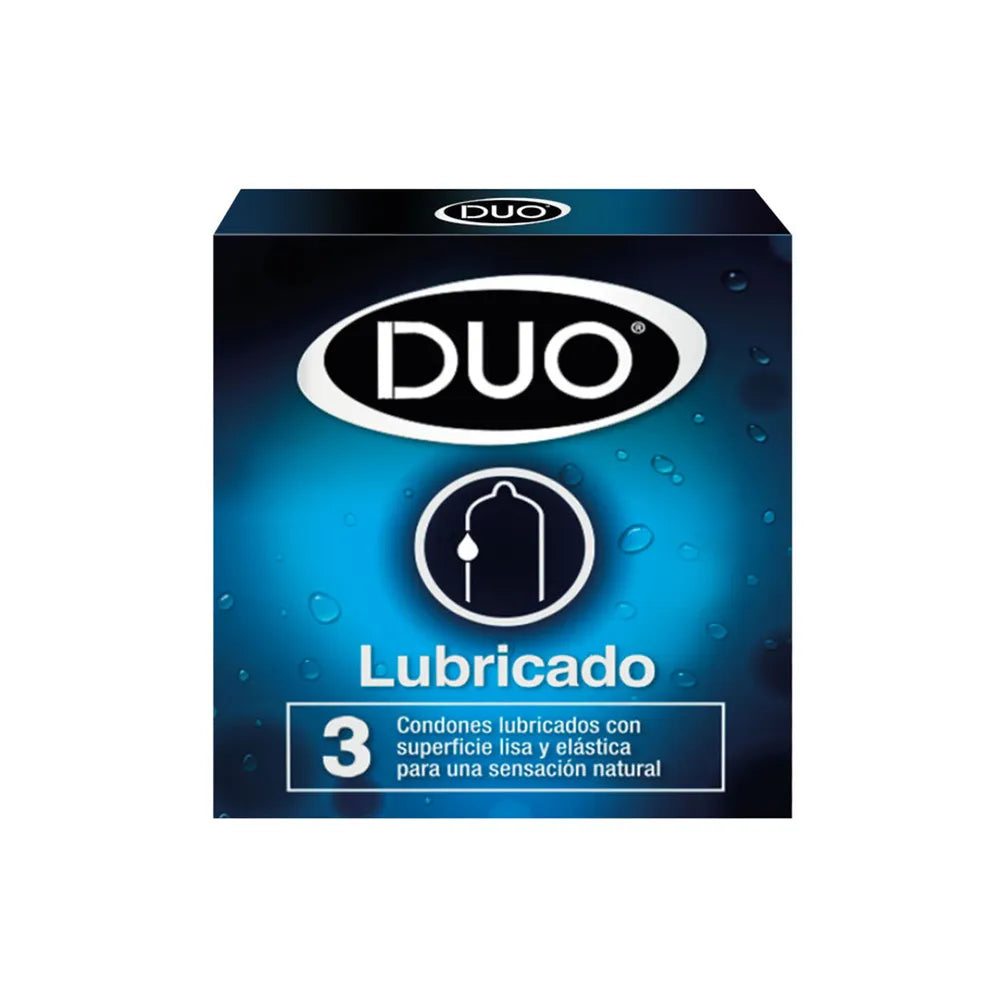 Preservativo Sanamed Duo Lubricado x 3 Unidades