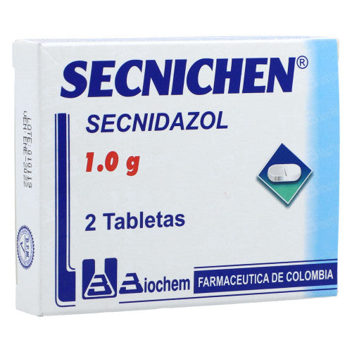 Secnichem 1 Gramo x 2 tabletas
