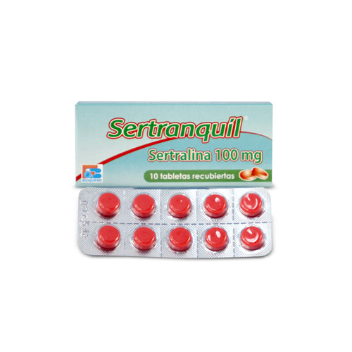 Sertranquil 100 mg (Sertralina) x 10 tab