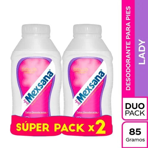 Talco Mexsana Lady Oferta 2 x 85 gramos