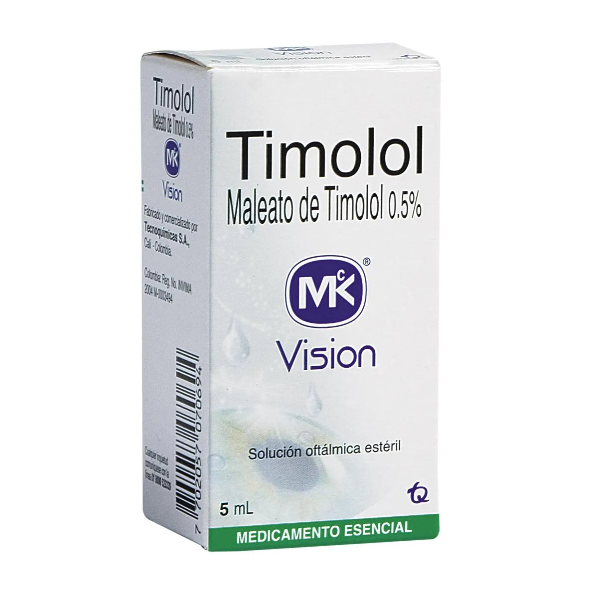 Timolol 0.5 % Gotas
