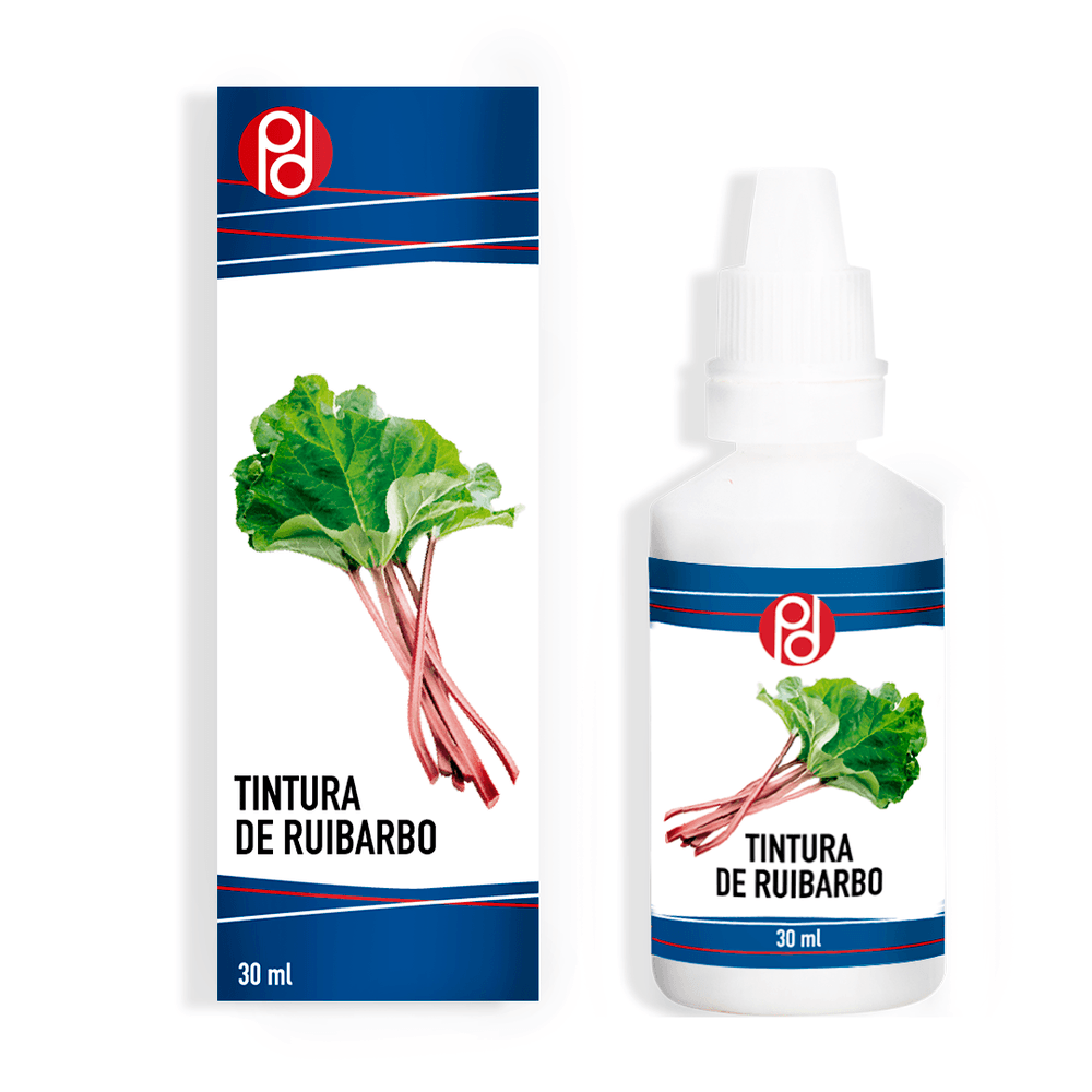 Tintura de Ruibarbo x 30 ml (Drogam)
