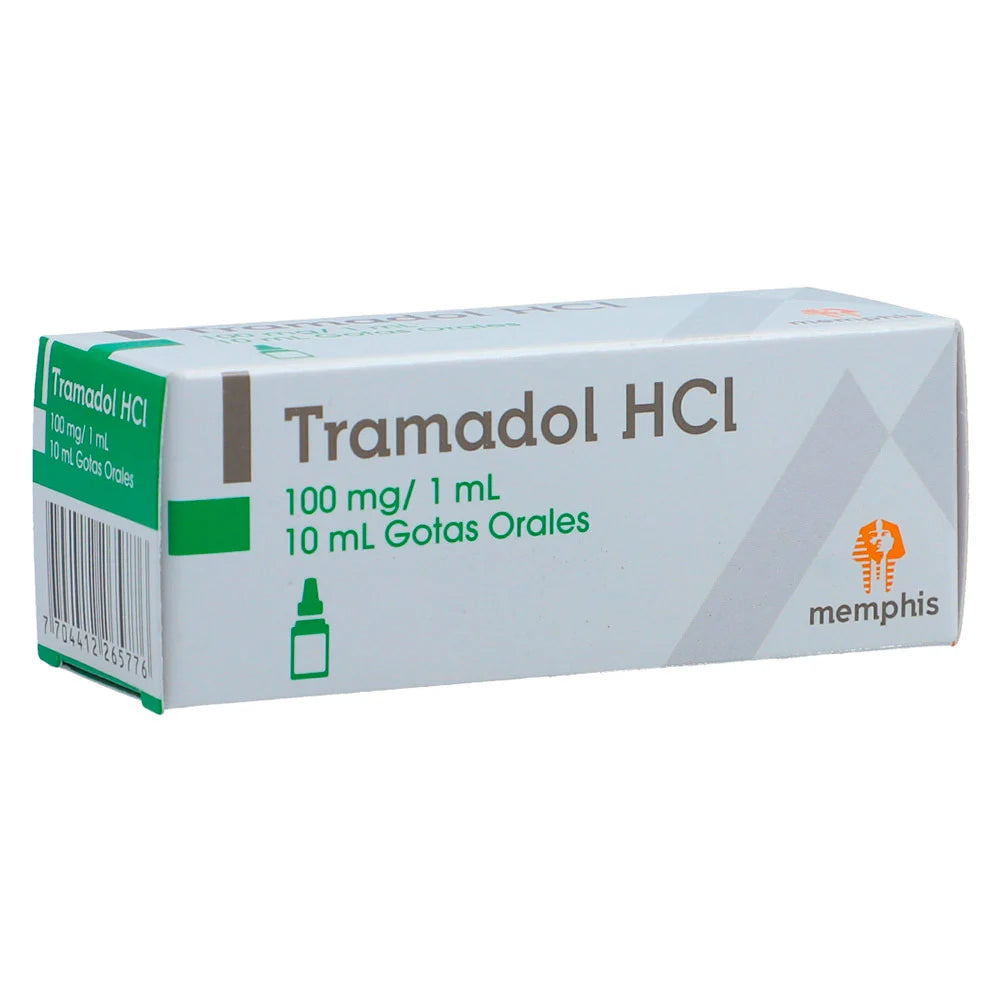 Tramadol 100 mg gotas x 10 ml (Memphis)