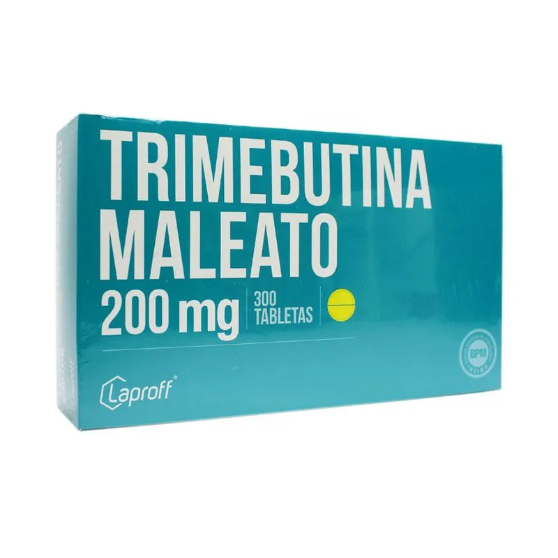 Trimebutina 200 mg x 300 tabletas (Laproff)