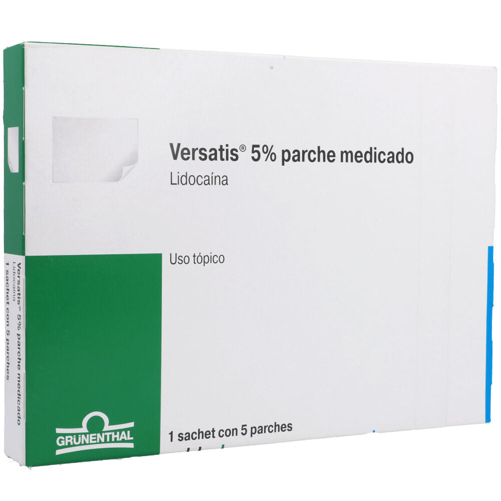 Versatis 5% x 5 parches