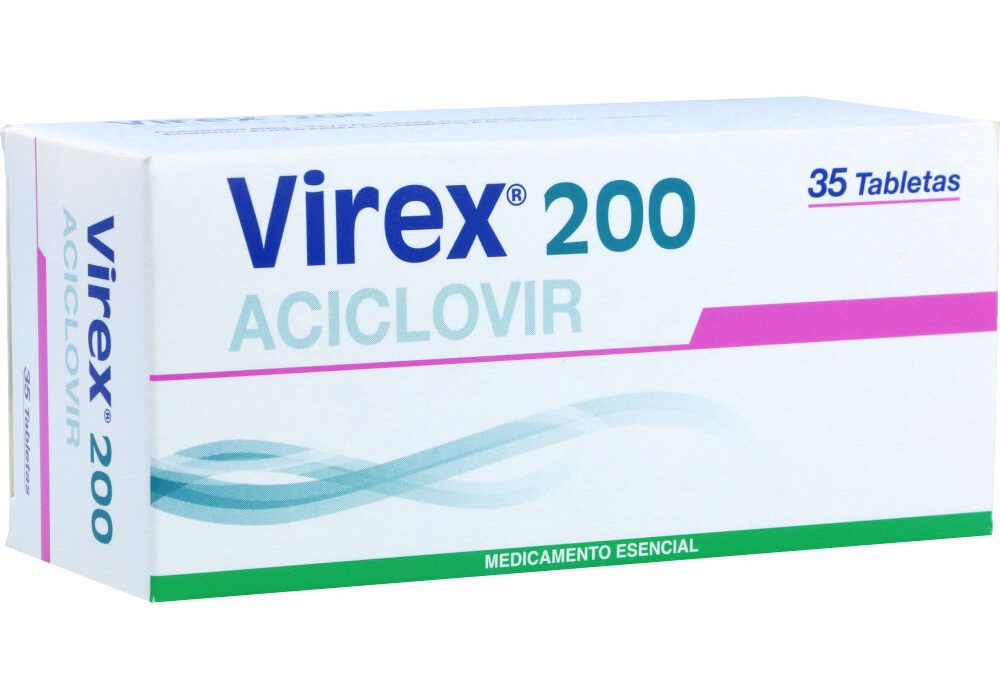Virex 200 mg x 35 tabletas