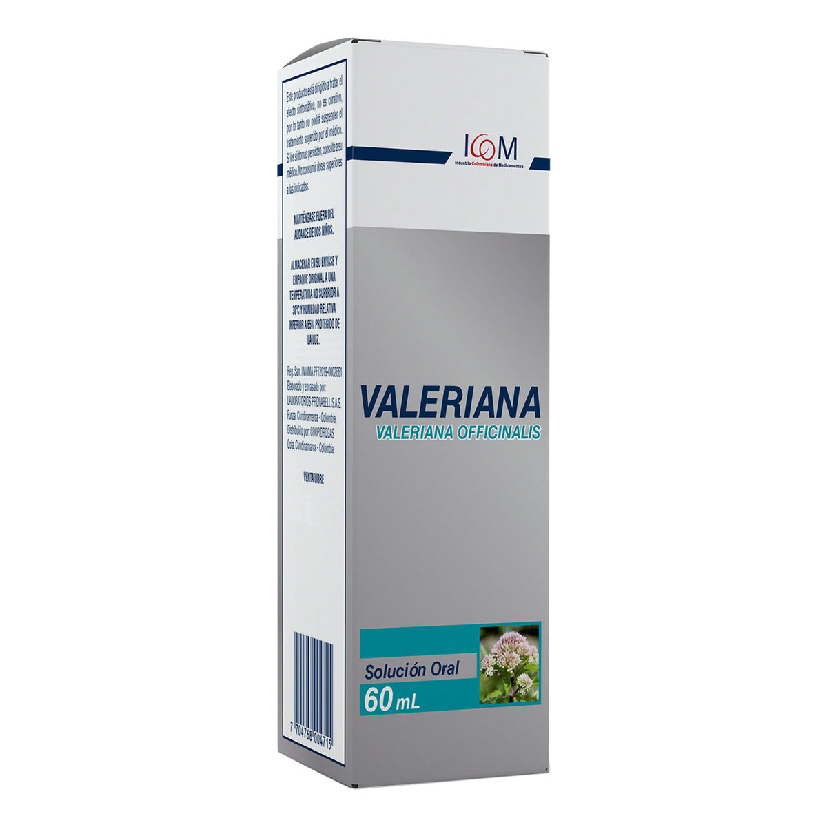 Valeriana gotas x 60 ml