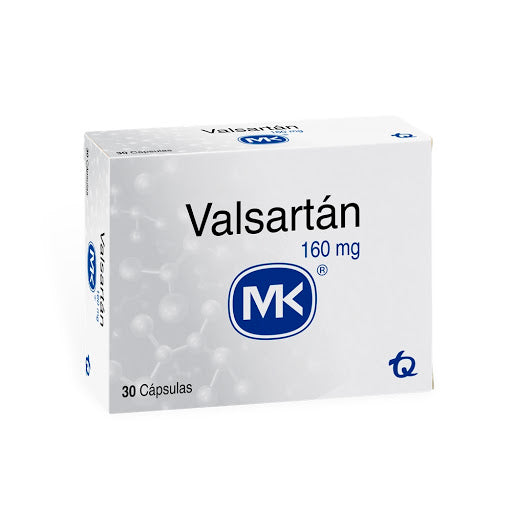 Valsartan 160 mg x 30 tabletas (MK)
