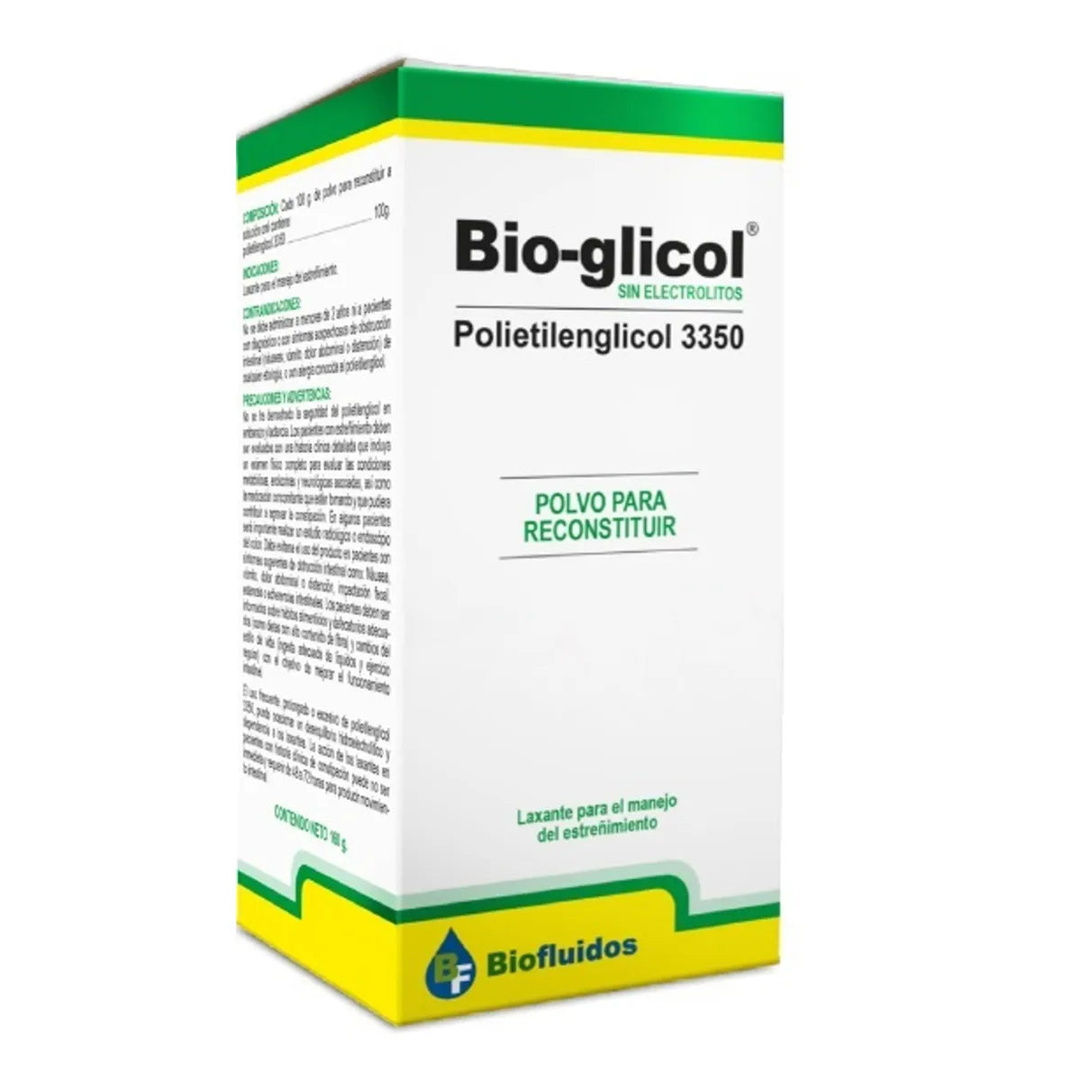 Laxante Bio-Glicol Polvo 160gr
