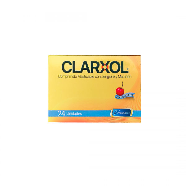 Clarxol Cereza masticable x 24 tab