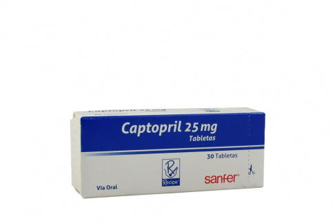 Captopril 25 mg (Recipe)