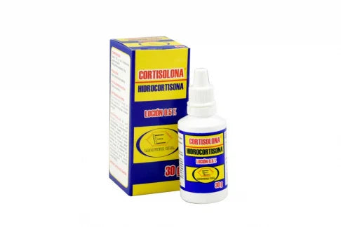 Cortisolona 0.5% loción x 30 ml