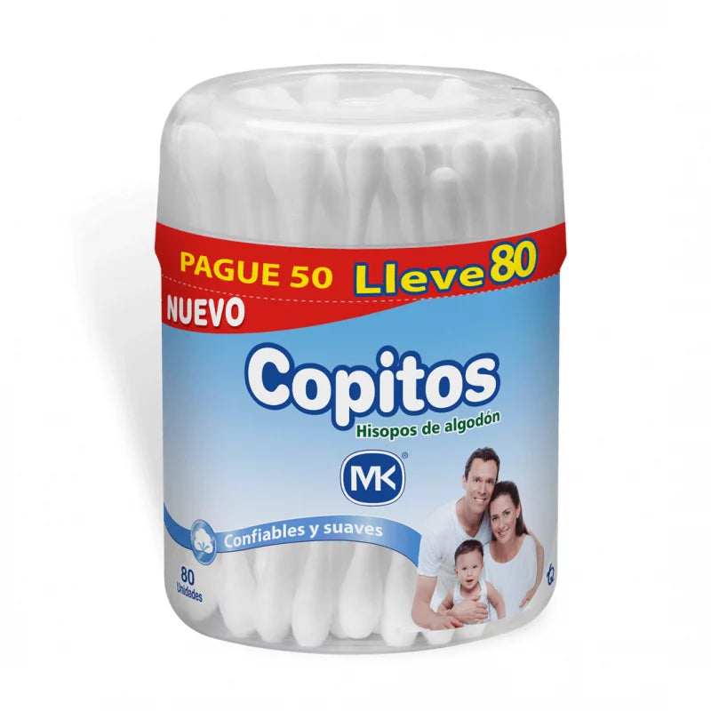 Copitos biodegradables x 80 unidades (MK)