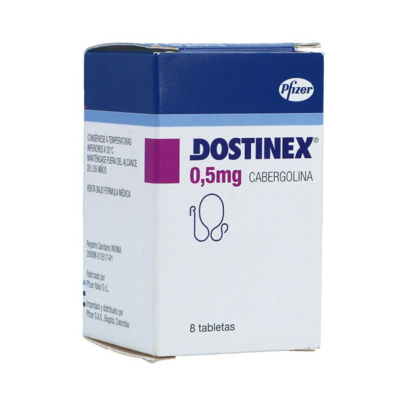 Dostinex 0.5 mg x 8 tabletas