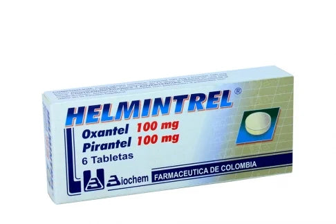 Helmintrel 100 mg x 6 tabletas