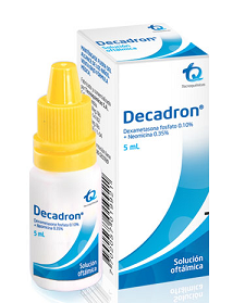 Decadron solución oftálmica x 5 ml