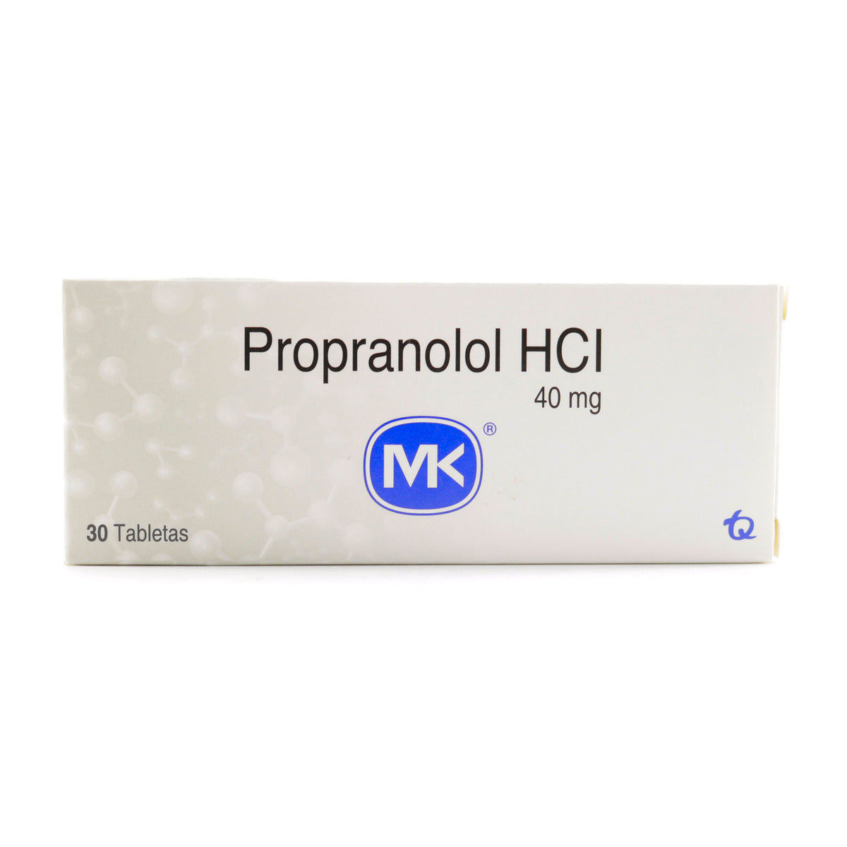 Propranolol 40 mg x 30 tabletas (MK)