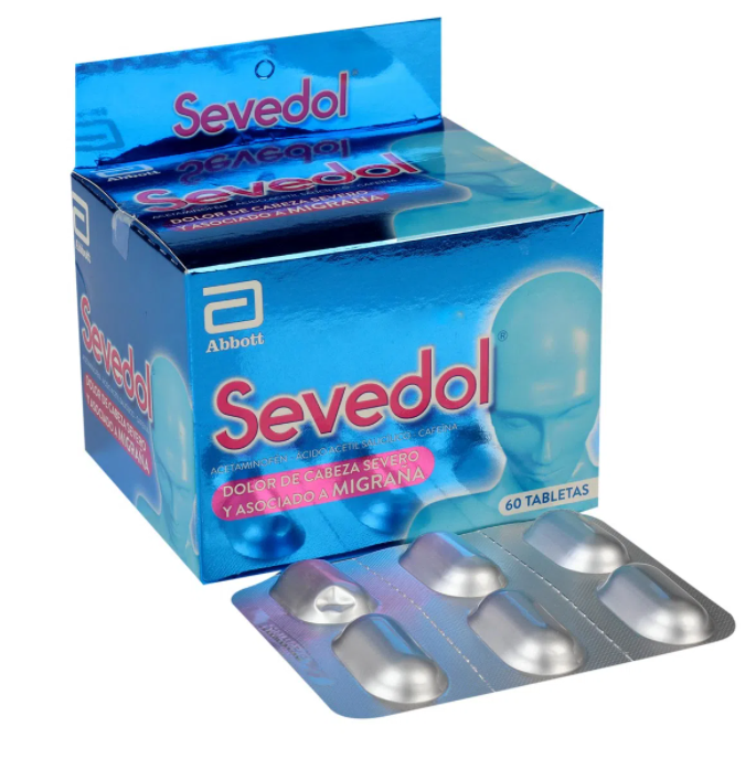 Sevedol x 60 tabletas