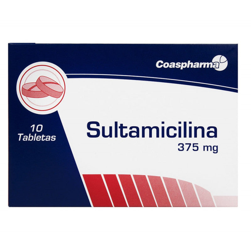 Sultamicilina 375 mg x 10 tabletas (Coaspharma)
